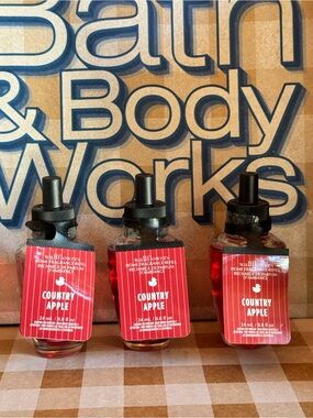 NWT B&BW (3) Country Apple Wallflower Refills , White Barn